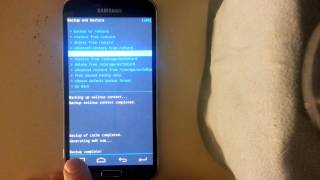 ClockworkMod Recovery CWM 6047 New Galaxy S5 G900F [upl. by Leterg]