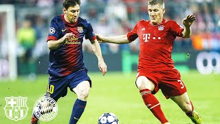 FC Barcelona vs FC Bayern  All Knockout Matches in the Champions League [upl. by Quick]