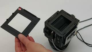 BRONICA ETR 45X6 DIGITAL ADAPTER  Instructions [upl. by Edgardo698]