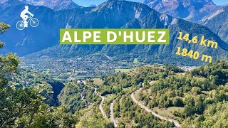 Alpe dHuez depuis Bourg dOisans [upl. by Ahtreb916]