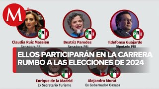 Estos son los posibles candidatos presidenciables del PRI para 2024 [upl. by Lytsyrk]