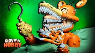 TWISTED FOXY ➤ FNAF THE TWISTED ONES ★ Polymer clay Tutorial ✔ Giovy Hobby [upl. by Loyce307]