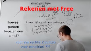 Meetkunde met Free 137  Hoeveel punten bepalen een cirkel 1 [upl. by Ah969]