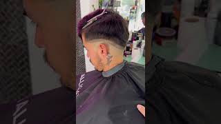 Proceso de desvanecido medio midfade fadehaircut fadebarber barber haircut hairstyle lowfade [upl. by Ssor277]