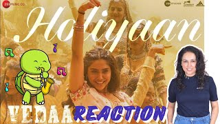 Holiyaan  Vedaa  John Abraham  Sharvari  Nikhita Gandhi  Asha Sapera  MC Square  Reaction [upl. by Enneirda]