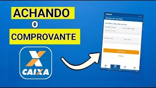 como achar o comprovantes de pagamento no aplicativo do banco da caixa [upl. by Nowad]