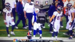 Pat McAfee hits Trindon Holliday  SNF 102013 [upl. by Edge]