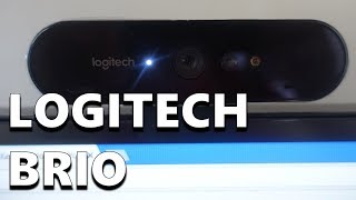 Logitech Brio  An Impressive 4K Webcam [upl. by Yelruc]