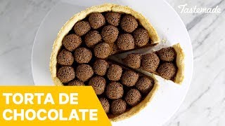 TORTA DE CHOCOLATE COM BRIGADEIRO  Melhores Receitas Tastemade [upl. by Forward]