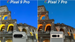 Google Pixel 9 Pro vs Google Pixel 7 Pro Camera Test [upl. by Samy]