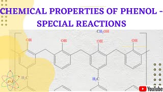 Chemical properties of phenol  Special reactions [upl. by Sitto290]