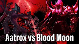 Aatrox Vs 1 Million Blood Moon Aatrox Mastery Points S13 Top Lane [upl. by Compton]