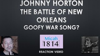 Johnny Horton  The Battle of New Orleans  Reaction Video [upl. by Notsirb543]