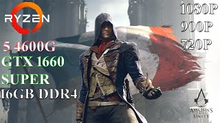 Assassins Creed UNITY 2015  Ryzen 5 4600G  GTX 1660 S  16GB DDR4 [upl. by Arit]