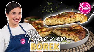 So schnell ging BÖREK noch nie  einfaches PfannenBörek [upl. by Junius]