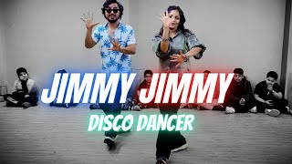 Jimmy Jimmy Aaja Aaja Dance Video  Disco Dancer  Dance with Honey [upl. by Amerd520]