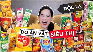 REVIEW 1001 ĐỒ ĂN VẶT KỲ LẠ Ở SIÊU THỊ  Phần 2  Ha Linh Official [upl. by Lilia]