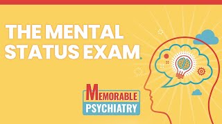 Mental Status Exam Mnemonics Memorable Psychiatry Lecture [upl. by Natika]