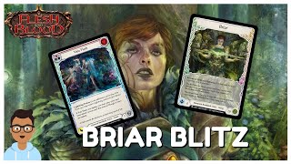 Flesh and Blood TCG  Briar Blitz Deck Tech Lightning Fusion [upl. by Jurgen]