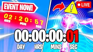 FORTNITE EVENT COUNTDOWN LIVE🔴 247 amp Ingame Event Right Now [upl. by Xineohp]