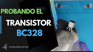 Revisión del transistor BC328  prueba y hoja de datos ⚡ [upl. by Pulchi]