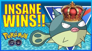 BELIEVE IN THE QWILGOD INSANE SET WITH QWILFISH  POKÉMON GO BATTLE LEAGUE [upl. by Marks]