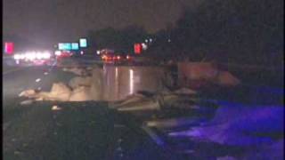 Truck crash jams northbound I95 Delaware Online News Video [upl. by Lyudmila]