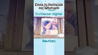 Invitación de Bautizo Niño  Christening Invitation [upl. by Alraep]