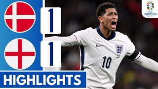 Denmark vs England 11 • All Goals amp Highlights • EURO 2024 [upl. by Drahnreb]