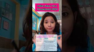 Navy SSR Medical Assistant Notification 2024Navy New Vacancy 2024 [upl. by Odnomar598]