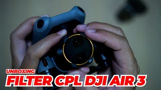 Unboxing Sunnylife Filter CPL For DJI AIR 3  asmr [upl. by Rennoc]