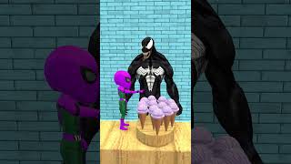 🍦Venoms Ice Cream Stolen by Spider man’s Sneaky Trick 😏🍭 gta [upl. by Eciral]