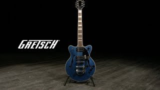 Gretsch G2655T Streamliner CB Jr Fairline Blue  Gear4music demo [upl. by Lotti354]