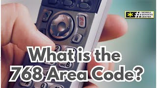 What is the 768 Area Code [upl. by Codd]