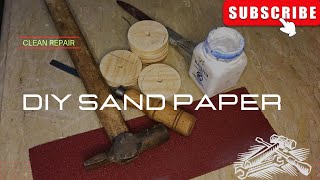 DIY SAND PAPERHOW TO MAKE DIY FOR SAND PAPER [upl. by Chu]