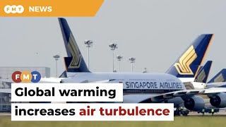 Global warming to blame for rising air turbulence says expert [upl. by Eldnik]