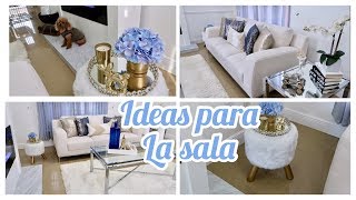 IDEAS PARA DECORAR LA SALA DE ESTAR 2019 IDEAS PARA UNA SALA comodecoremisala [upl. by Nosa]