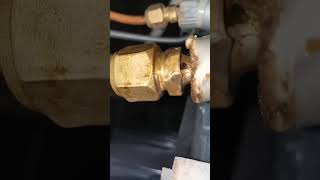 AC FLARE NUT LEAKAGE PROBLEM [upl. by Einavoj]