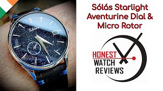 Unveiling the Stunning Solas Starlight Aventurine Dial amp Micro Rotor Watch [upl. by Lux]