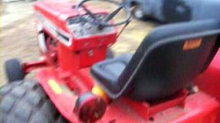 184 International Harvester lawn tractor [upl. by Nnyroc]