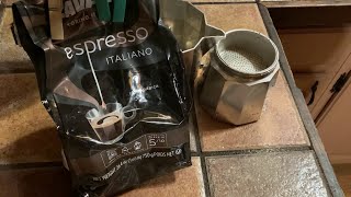 How To Make Lavazza Espresso Coffee [upl. by Ardnama]