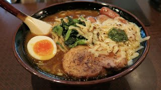 The best curry ramen in Toyama Japan [upl. by Rue300]