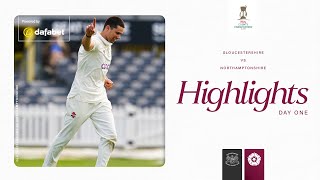 Broad Takes 7  Gloucestershire vs Northamptonshire  County Championship Highlights [upl. by Utimer]