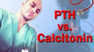 PTH vs Calcitonin 112612 QOTD [upl. by Gavrah458]