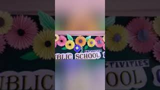 Notice Board decoration  school notice Board decoration ideas  crafts  crafts ideas for school [upl. by Cranford]