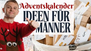 24 Adventskalender Füllideen für Freund  Männer unter 4€ – Direkt auf Amazon [upl. by Euqinim]