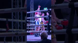 MATTY BORELAND WINS AN ABSOLUTE SLUGFEST IN BELFAST WITH RYAN BURNETT IN HIS CORNER shorts [upl. by Semreh]