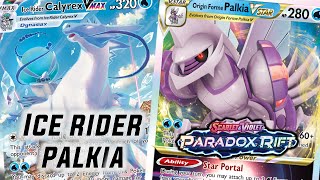 🌊 The Last Dance Palkia VSTAR Ice Rider Calyrex  Cartas Pokémon BRECHA PARADÓJICA  PARADOX RIFT [upl. by Nofpets]