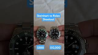 12k Rolex vs 500 Homage [upl. by Sarnoff]