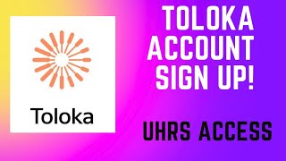 How to create a Toloka account tolokayandex workfromhome uhrs [upl. by Aizatsana]